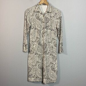 J. McLaughlin 3/4‎ Sleeve Paisley Print Sheath Dress